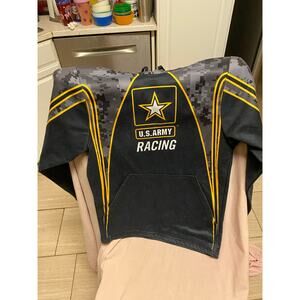 U.S. Army Racing Pull-Over Hoodie Size XS